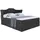 altdecor VILA KING 160 x 200 cm H3/H4 Schwarz