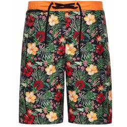 King Kerosin Hibiskus Badeshorts für Männer