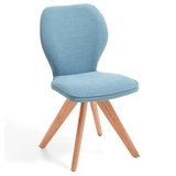 Niehoff Sitzmöbel Colorado Trend-Line Design-Stuhl Kernbuche/Webstoff - 180° drehbar