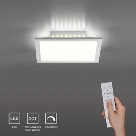 Selltec Selltec, Wandleuchte - Deckenleuchte, LED Deckenlampe Panel Backlight Fernbedienung Farbsteuerung