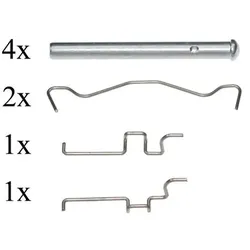 f.becker_line Zubehörsatz, Scheibenbremsbelag HA hinten rechts links  für TOYOTA 04948-20010 04416-83000 10510102