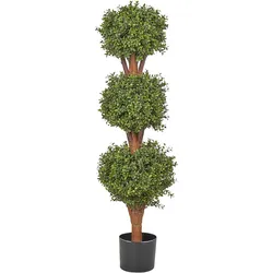 Kunstpflanze BUXUS BALL TREE 120 cm Grün