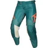 Klim XC Lite Textilhose Damen - Petrol/Weiß/Orange - 12