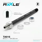 radoxx Steckachse Radoxx Trailer AxXle TA016 194-200 mm