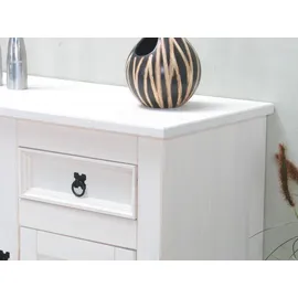 VCM New Mexico Sideboard 132 x 84 x 44 cm Weiß