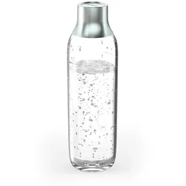 Brita Glasflasche für sodaTRIO Wassersprudler 1 l grau/transparent + 2er Pack