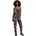 Viscose Overall Black Fruity M
