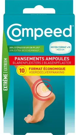 Compeed Blasenpflaster Extreme Vorteilspackung 10 Stück