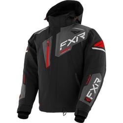 FXR Renegade FX Jas, zwart-grijs-rood, S Voorman