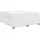 vidaXL Boxspringbett 180 x 200 cm Weiß