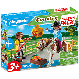 Playmobil Country Starter Pack Reiterhof Ergänzungsset 70505