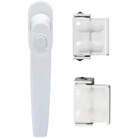 ABUS Fenstersicherheit Set Fenstergriff Fg50 - Zusatzsicherung Sw1 Weiß