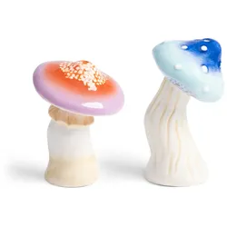 &klevering - Salz- und Pfefferstreuer, Magic Mushroom, mehrfarbig