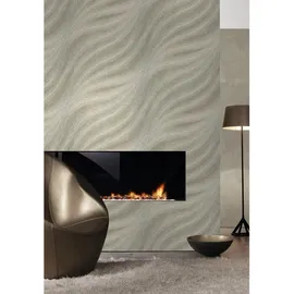 colani Evolution Vliestapete 32 cm x 10 m 0 g Braun/Bronze 56307