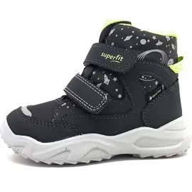 superfit Jungen Glacier Schneestiefel, Grau Hellgrün 2000, 22 EU Schmal