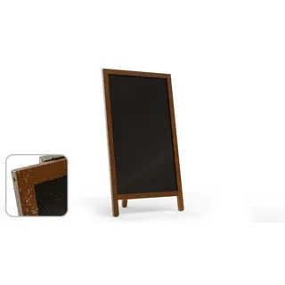 ALLboards Kundenstopper wasserfest, Aufsteller mit Kreidefläche, einseitig 78×44 cm, Werbeaufsteller