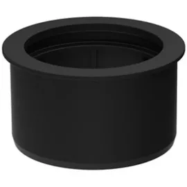 LE SANITAIRE Sanit Übergangsmuffe Dn90/dn100 Schwarz