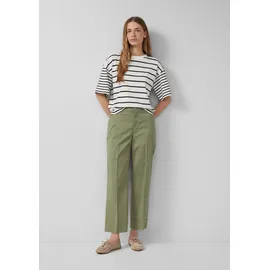 s.Oliver High Rise-Culotte Hosen Grün 44