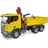 Bruder 03551 - Scania Super 560R Baustellen-LKW mit Kran und 2 Paletten mehrfarbig 1:16