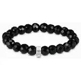 Thomas Sabo Bead-Armband Obsidian schwarz X0292-023-11-L17 Größe 17 cm