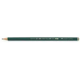 Faber-Castell Bleistift 9000 2B 12 St. Grün