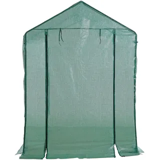 Estexo Folie für Gewächshaus Tomatengewächshaus Treibhaus Frühbeet Foliengewächshaus 143x143x195 cm