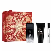 Carolina Herrera 212 VIP Black Eau de Parfum 100 ml + Shower Gel 100 ml + Eau de Parfum 10 ml Geschenkset 1