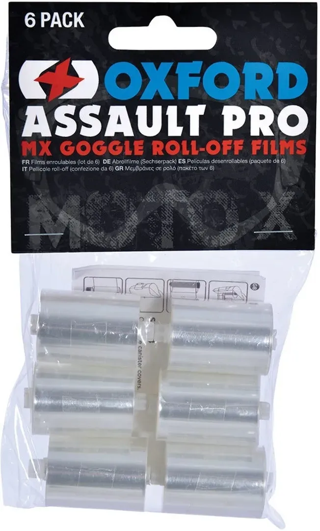 Oxford Assault Pro Roll-Off Ersatzfilmstreifen, weiss für Männer