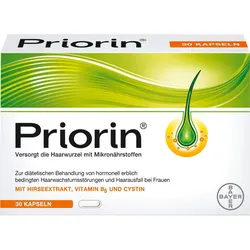 Bayer Vital Priorin Kapseln Haarwachstum Damen 