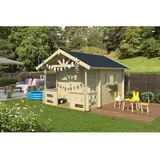 Lasita Maja Kinderspielhaus Lido Natur 215 cm x 215 cm