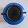 plasteo 20 Liter Weithalsfass Blau