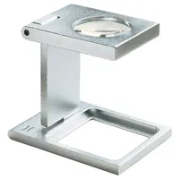 Eschenbach Lupe, Fadenzähler Vergrößerungsfaktor: 6 x Linsengröße: (Ø) 22.6 mm Silber