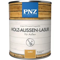 PNZ Holz-Außen-Lasur - Zeder / 0.75L