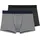 HOM Retro Boxershorts blau/schwarz L 2er Pack
