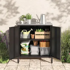 casa.pro Bolognano 92 x 80 x 50 cm Schwarz