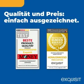 Exquisit EKS5131-4-FE-090E Einbaukühlschrank (119 l, 880 mm hoch)
