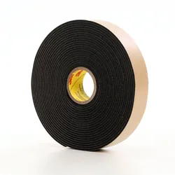 3M PE Klebeband mit Acrylat-Klebstoff 4496B, Schwarz, 1219 mm x 33 m, 1,6 mm