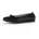 Leder-Ballerinas Schwarz 39