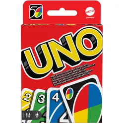 Mattel Games UNO, Kartenspiel, Abwurf, 7 Jahr(e), Familienspiel