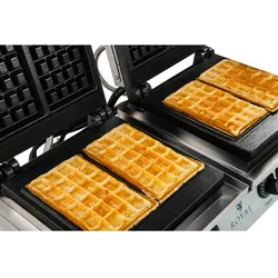 Royal Catering Waffeleisen - 2 x 2.000 Watt - rechteckig