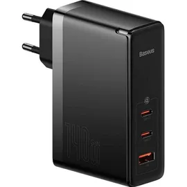 Baseus GaN5 Pro Fast Charger 2C+U 140W Schwarz