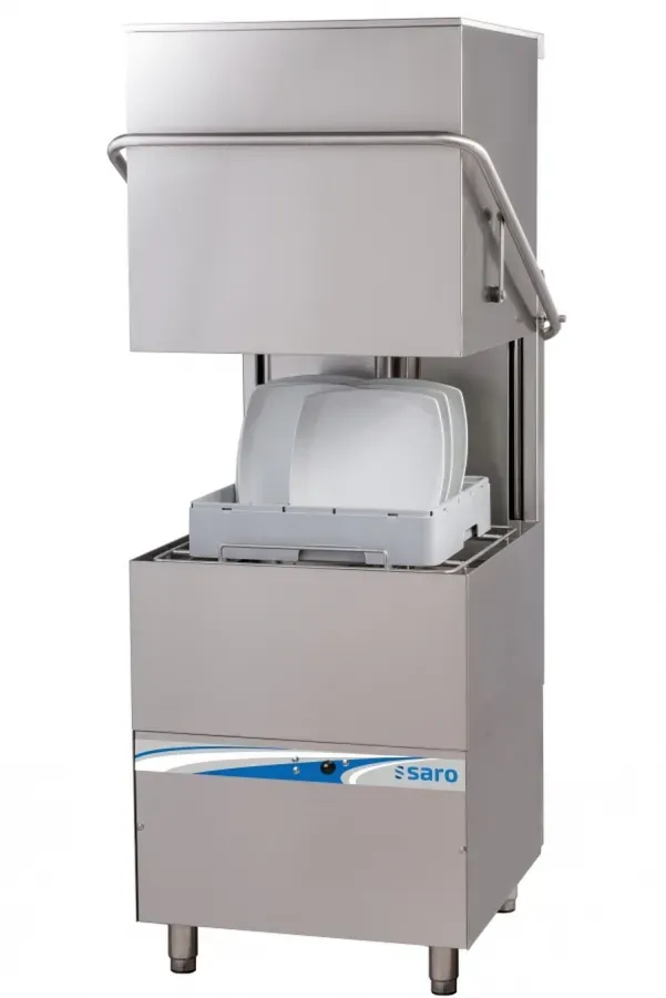 Haubenspülmaschine ohne Abwasserpumpe | B 750 x L 880 x H 1390 mm