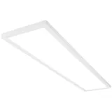 Briloner Tava LED Deckenlampe 98cm flach, neutralweißes Licht, LED Lampe, LED Deckenleuchte, Wohnzimmerlampe, LED Panel, Küchenlampe, Deckenbeleuchtung, 98x20x3 cm, Weiß