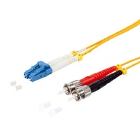 Equip (LC->ST 5.00m Singlemode Duplex OS2 Gelb Polybeutel)