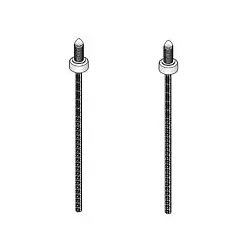 LAUFEN Befestigungsstäbe H8928310000001 für, EasyFit Befestigung