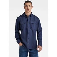 G-Star Marine Langarmhemd - Sartho Blue Gd - XL