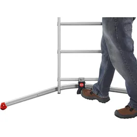 HAILO HobbyLOT Anlegeleiter 3 x 7 Sprossen
