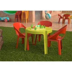 Resol garbar RITA Kinderstuhl Indoor, Outdoor Set 4 Himmelblau
