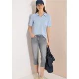 CECIL 3/4 Slim Leg Jeans im Casual Fit - Grau