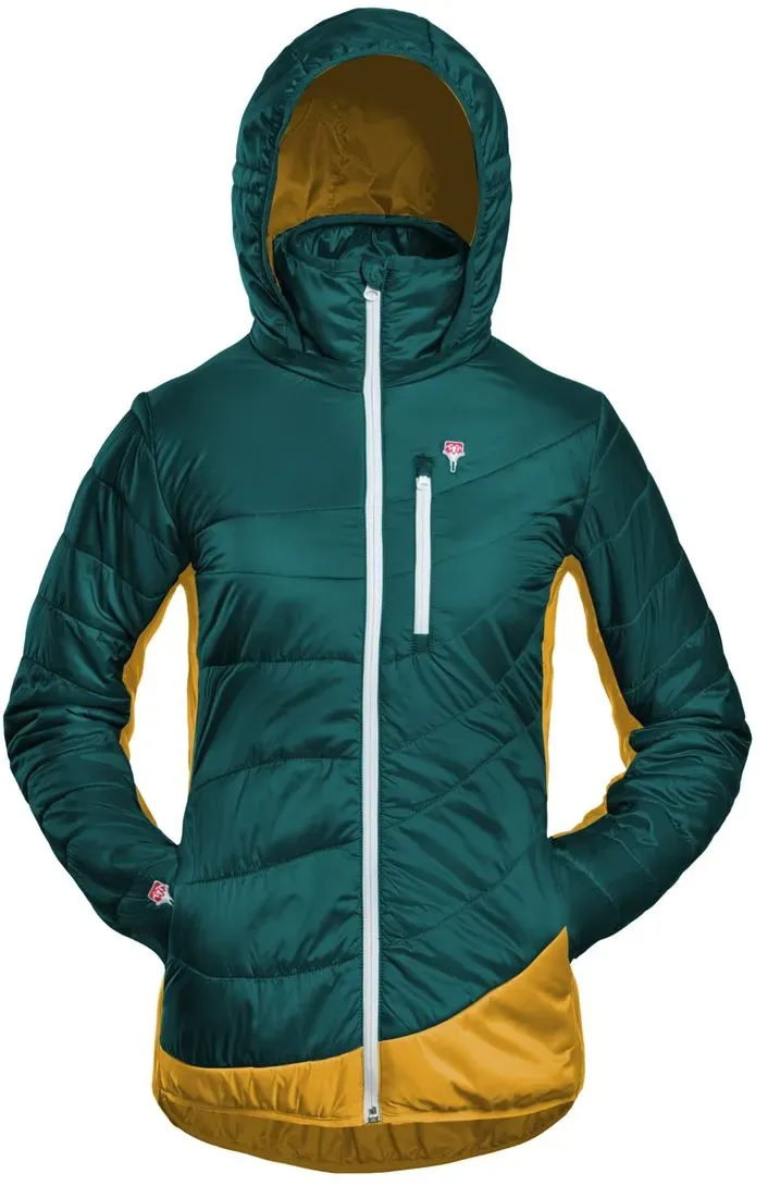 Grüezi Bag Refreshful Silkwool Jacket W ocean green-pineapple (3018) XS